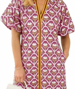 Vintage Boho Loose Beach Dress WD33